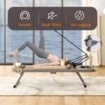 Pilates Reformer Machine For Home Gym Workout, Foldable Pilates Equipment With High Strength Alloy Springs For Beginners, Up To 330lbs - Image 10