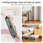 Pilates Reformer Machine For Home Gym Workout, Foldable Pilates Equipment With High Strength Alloy Springs For Beginners, Up To 330lbs - Image 4